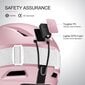 Slēpošanas ķivere Odoland ar slēpošanas brillēm, rozā cena un informācija | Slēpošanas ķiveres | 220.lv