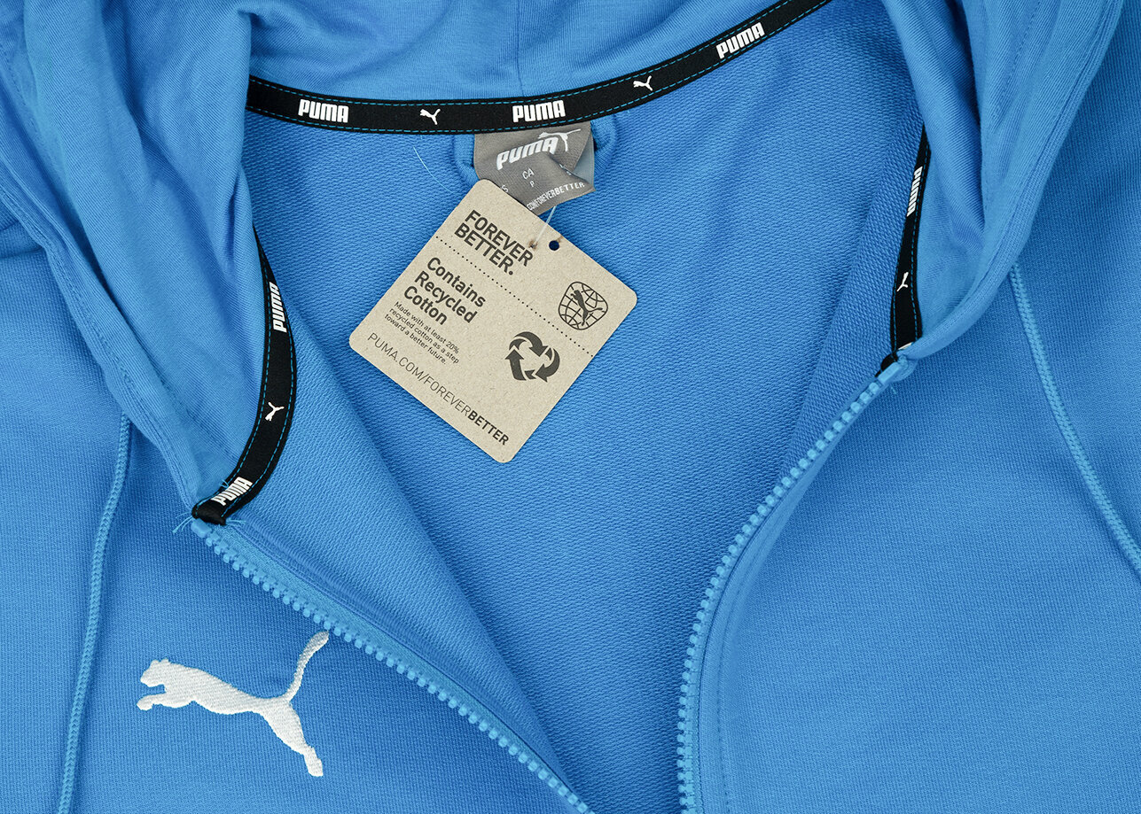 Džemperis vīriešiem Puma Team Goal, zils cena un informācija | Vīriešu jakas | 220.lv