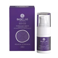 Sejas serums Basiclab Esteticus Night, 15 ml cena un informācija | Serumi sejai, eļļas | 220.lv