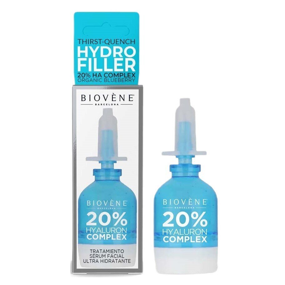Sejas serums Biovene Hydro Filler, 10 ml cena un informācija | Serumi sejai, eļļas | 220.lv