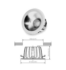 Corvi LED spuldze 5W 4000k 600 lm IP54 cena un informācija | Spuldzes | 220.lv