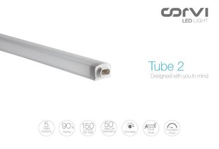 CORVI led tube 2 12w 4000k 1350 люмен IP54 диммируемая цена и информация | Лампочки | 220.lv