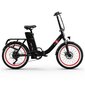 Elektriskais velosipēds OneSport OT16, 20", melns cena un informācija | Elektrovelosipēdi | 220.lv