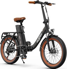 Elektriskais velosipēds OneSport OT16, 20", melns цена и информация | Электровелосипеды | 220.lv