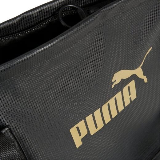 Sieviešu iepirkumu soma Puma Core Up 090277*01, melna 4099685702602 cena un informācija | Sieviešu somas | 220.lv