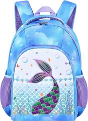 Детский школьный рюкзак Wawsam Русалочка 3D цена и информация | Школьные рюкзаки, спортивные сумки | 220.lv