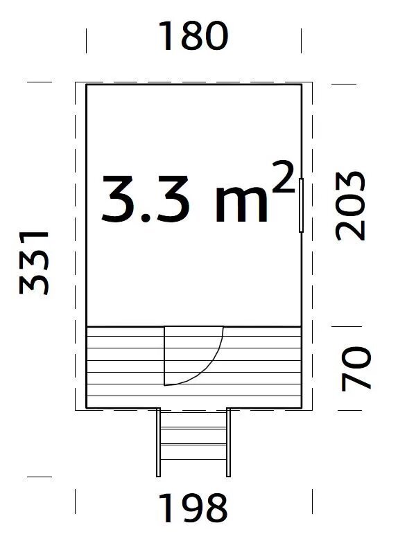 Koka bērnu rotaļu namiņš Aurika цена и информация | Dārza mēbeles bērniem | 220.lv