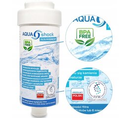 Aqua Shock dušas filtrs цена и информация | Фильтры для воды, чистящие устройства | 220.lv