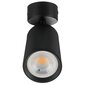 Led-lux griestu lampa, melna GU10 cena un informācija | Griestu lampas | 220.lv