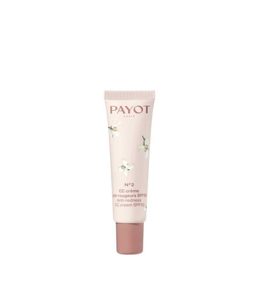 CC krēms apsārtušai ādai Payot Creme No2 CC Cream SPF50, 20 ml cena un informācija | Sejas krēmi | 220.lv