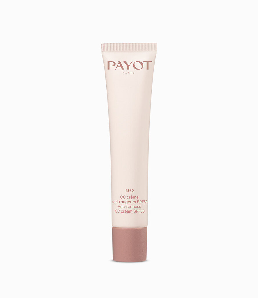 CC krēms apsārtušai ādai Payot Creme No2 CC Cream SPF50, 20 ml cena un informācija | Sejas krēmi | 220.lv