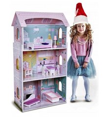 Деревянный кукольный домик VIGA PolarB цена и информация | Игрушки для девочек | 220.lv