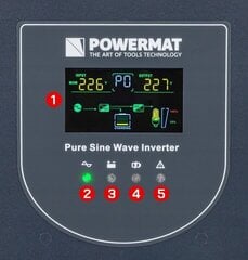 Powermat PM-UPS-2500MP цена и информация | Требуются батарейки | 220.lv