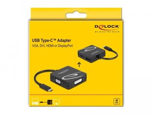 Delock 63129 цена и информация | Адаптеры и USB разветвители | 220.lv