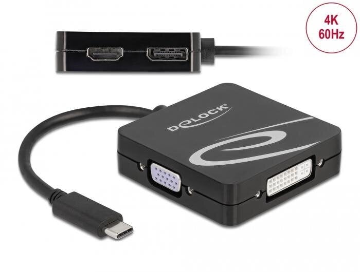 Delock 63129 цена и информация | Adapteri un USB centrmezgli | 220.lv