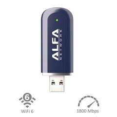 Alfa AWUS036AXER цена и информация | Адаптеры и USB разветвители | 220.lv