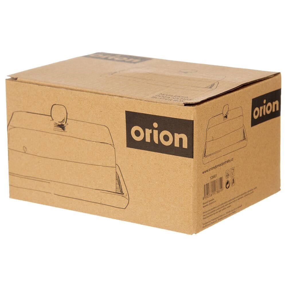 Orion keramiskais sviesta trauks ar vāku cena un informācija | Trauki, šķīvji, pusdienu servīzes | 220.lv