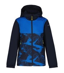 Icepeak детская куртка софтшелл Kingwood 51895-5*390, тёмно-синий /синий 6438568103811 цена и информация | Куртки для мальчиков | 220.lv