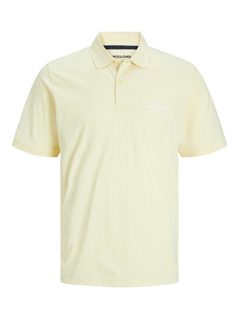 Jack & Jones bērnu polo krekls 12249749*02, balts 5715508678730 cena un informācija | Zēnu krekli | 220.lv