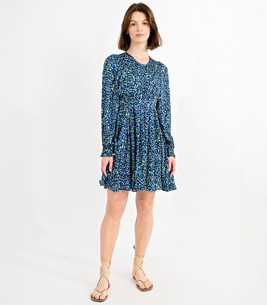 Molly Bracken sieviešu kleita LA1529CP*01, tumši zila/zaļa 3542914853107 cena un informācija | Kleitas | 220.lv
