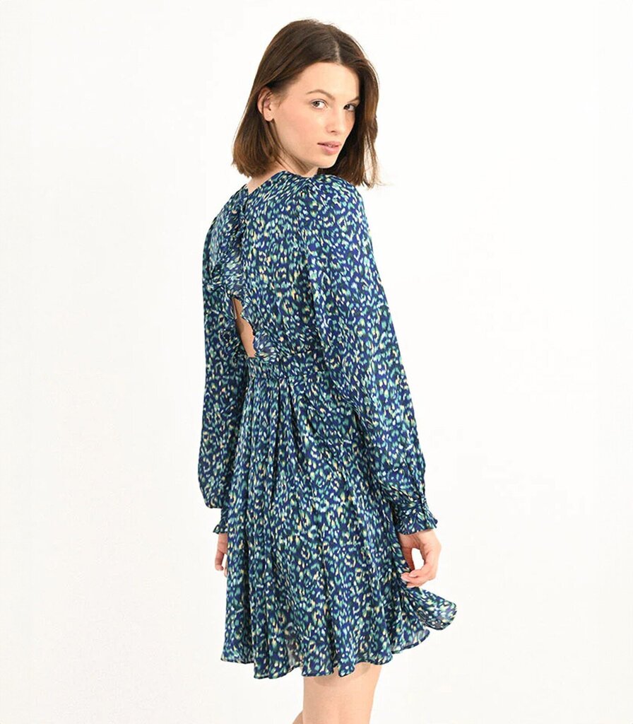 Molly Bracken sieviešu kleita LA1529CP*01, tumši zila/zaļa 3542914853107 cena un informācija | Kleitas | 220.lv