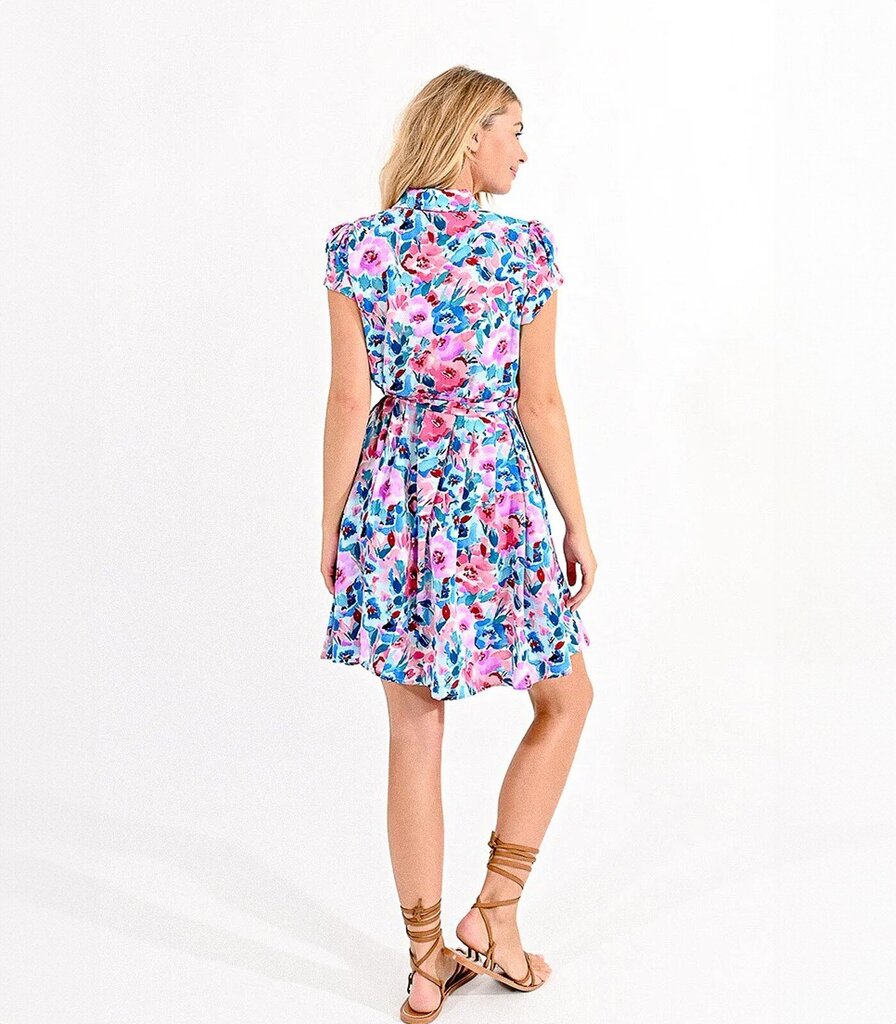 Molly Bracken sieviešu kleita LAR202AC*01, rozā/zila 3542914837350 cena un informācija | Kleitas | 220.lv