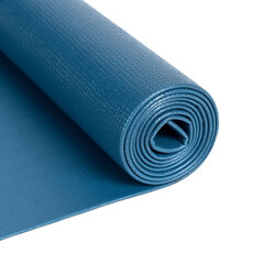 Коврик для упражнений Poise Yama Yoga, 180x60 см, синий цена и информация | Коврики для йоги, фитнеса | 220.lv
