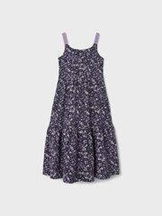 Name It bērnu kleita 13227003*01, tumši zila/lillā 5715511781168 cena un informācija | Kleitas meitenēm | 220.lv