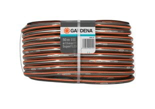 Шланг садовый Superflex 1/2" 50м, Gardena цена и информация | Оборудование для полива | 220.lv