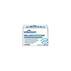 Briļļu salvetes VISIOSAN 54 gab. цена и информация | Аксессуары для очков и линз | 220.lv
