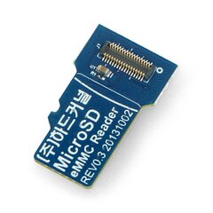 Odroid EMMC Card Reader cena un informācija | Atvērtā koda elektronika | 220.lv