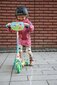 Trīsriteņu skrejritenis ar regulējamu stūri Peppa Pig, dažādas krāsas cena un informācija | Skrejriteņi | 220.lv