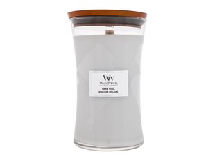 WoodWick ароматическая свеча Warm Wool 610 г цена и информация | Подсвечники, свечи | 220.lv