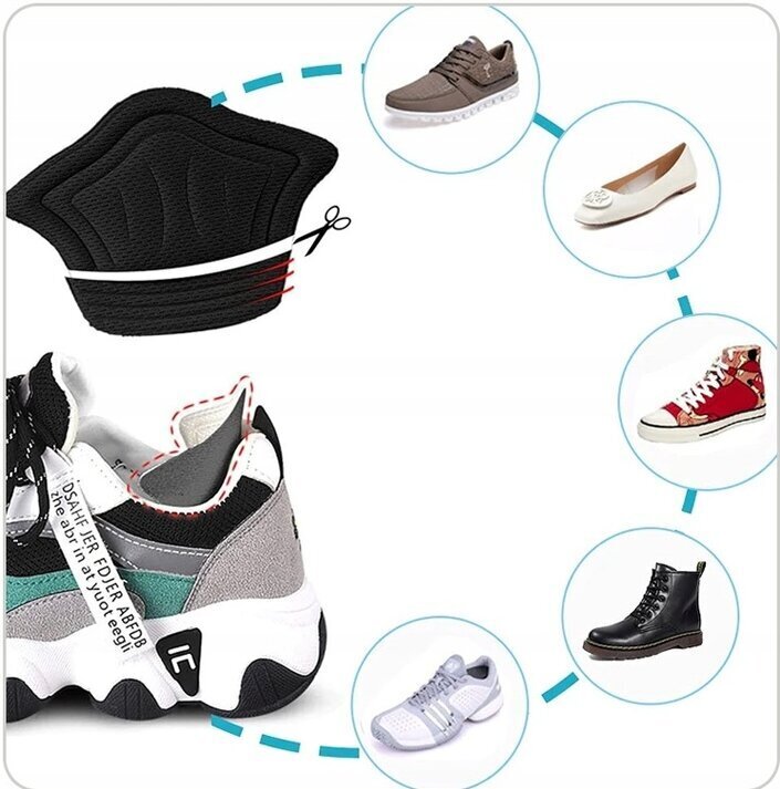 Papēžu aizsardzība apaviem, 12 gab. cena un informācija | Līdzekļi apģērbu un apavu kopšanai | 220.lv