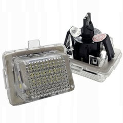 Led Reģistrācijas Lampa Priekš Mercedes W204 W212 W221 цена и информация | Автомобильные лампочки | 220.lv