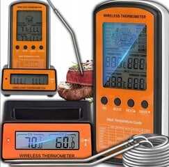Цифровой термометр для мяса цена и информация | Аксессуары для гриля и барбекю | 220.lv