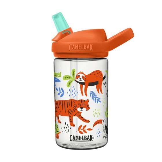 Bērnu pudele Camelbak Eddy Kids Butterflies, 400 ml cena un informācija | Ūdens pudeles | 220.lv