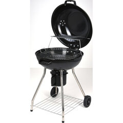 Grils ProGarden BBQ Grill, 56x82 cm, melns цена и информация | Грили | 220.lv