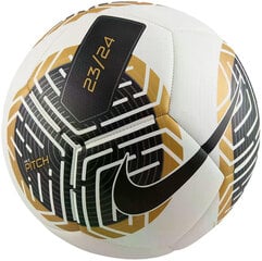 Nike Мячи Nk Pitch Gold White Black FB2978 102 FB2978 102/5 цена и информация | Футбольные мячи | 220.lv