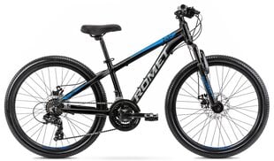 Pilsētas velosipēds Romet Rambler DIRT 24", melns цена и информация | Велосипеды | 220.lv