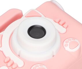 Детский цифровой фотоаппарат Happy People, розовый цена и информация | Цифровые фотоаппараты | 220.lv