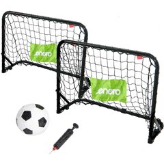 Mini futbola vārti Enero, 60x45x24cm цена и информация | Футбольные ворота и сетки | 220.lv