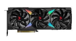 PNY GeForce RTX 4060 Ti XLR8 Gaming Verto Epic-X RGB Triple Fan (VCG4060T8TFXXPB1) цена и информация | Видеокарты (GPU) | 220.lv
