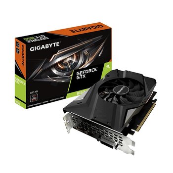 Gigabyte GeForce GTX 1650 D6 OC (GV-N1656OC-4GD) цена и информация | Видеокарты (GPU) | 220.lv