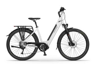 Электрический велосипед Ecobike LX300 2024, 17", 11,6 Ач 48В, белого цвета цена и информация | Электровелосипеды | 220.lv