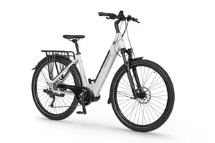 Электровелосипед Ecobike LX300 2024, 17", 14 Ач 48В, белый цвет цена и информация | Электровелосипеды | 220.lv