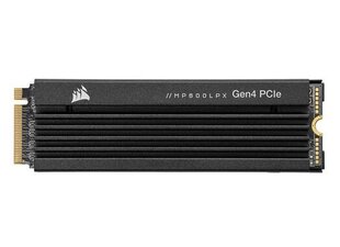 Corsair MP600 Pro LPX (CSSD-F0500GBMP600PLP.) цена и информация | Внутренние жёсткие диски (HDD, SSD, Hybrid) | 220.lv