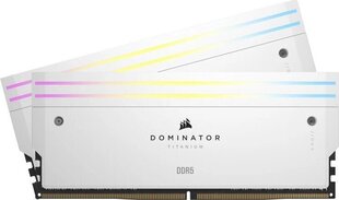 Corsair Dominator Titanium RGB (CMP32GX5M2B6400C32W) cena un informācija | Operatīvā atmiņa (RAM) | 220.lv