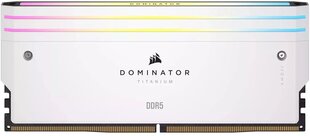 Corsair Dominator Titanium RGB (CMP32GX5M2B6400C32W) cena un informācija | Operatīvā atmiņa (RAM) | 220.lv