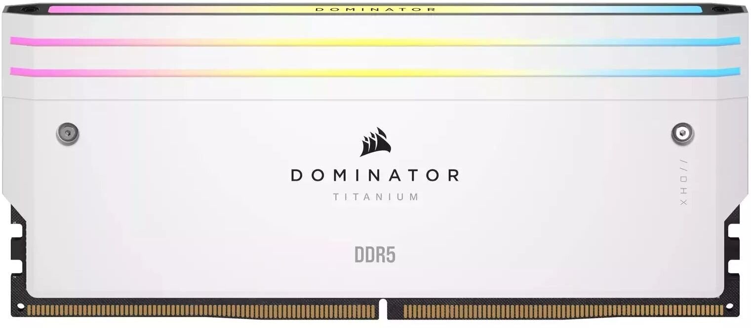 Corsair Dominator Titanium RGB (CMP64GX5M2B6400C32W) cena un informācija | Operatīvā atmiņa (RAM) | 220.lv